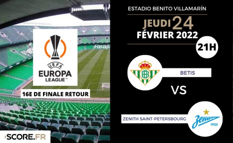 Illustration : "Europa League : Betis Séville - Zénith Saint-Pétersbourg, avis, compos probables, chaîne du match"