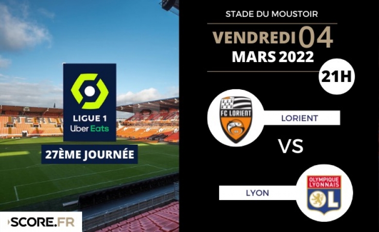 Illustration : "Ligue 1 : Lorient - Lyon, avis, compos probables, chaîne du match "