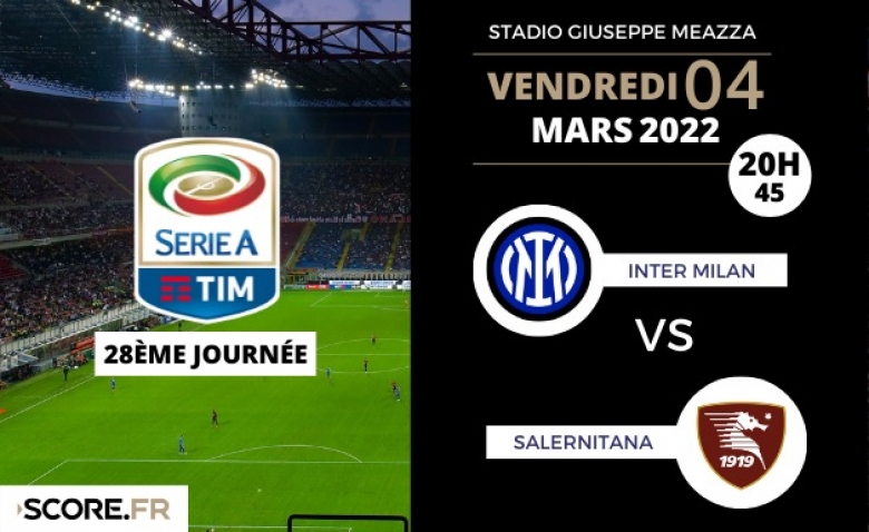Illustration : "Serie A : Inter Milan - Salernitana, avis, compos probables, chaîne du match "