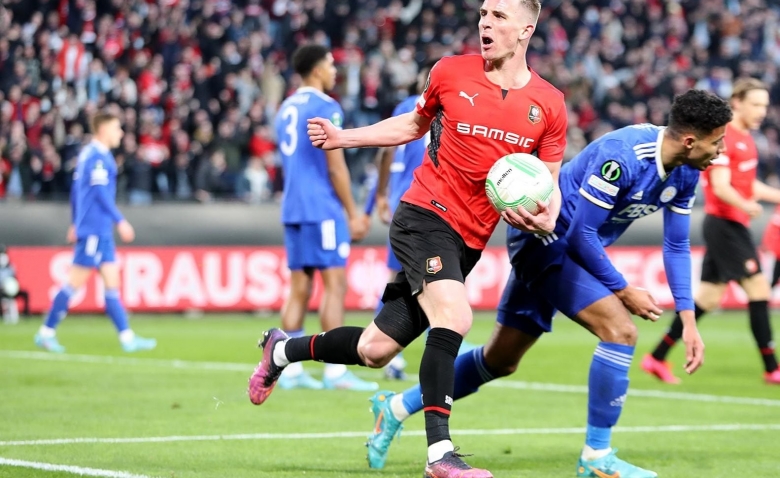 Illustration : "Ligue 1 : Reims - Rennes : la réaction Bourigeaud et Foket à la pause"