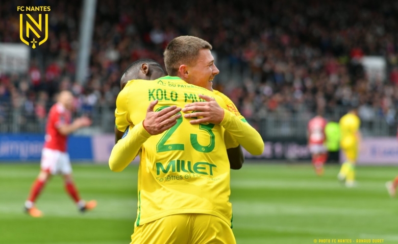 Illustration : "Ligue 1 : Brest -Nantes, le futur joueur de Francfort lance Nantes à l'assaut des places européennes "