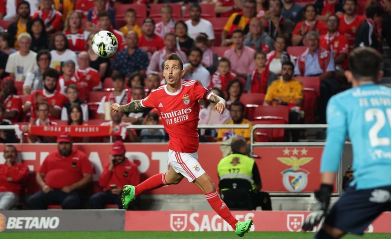 Illustration : "LdC : Résumé vidéo - Grimaldo inscrit un but somptueux et fait passer Benfica devant Paris ! (2-0)"