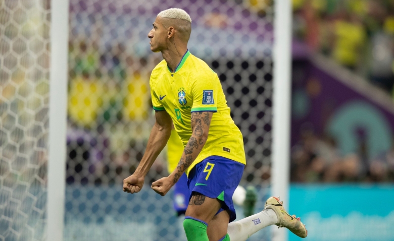 Illustration : "CdM 2022 - Vidéo : Brésil - Serbie : Déjà le but du Mondial pour Richarlison ?"
