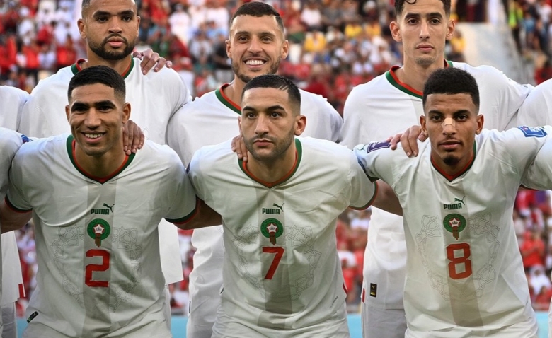 Illustration : "CdM 2022 : Ziyech et le Maroc triomphent face aux Diables Rouges !"