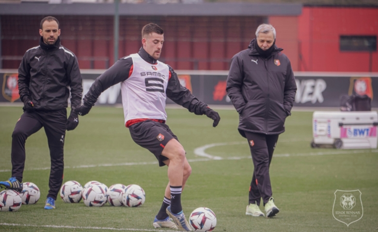 Illustration : "Stade Rennais : Génésio en difficulté dans un domaine avant Lorient "