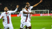 Illustration : "Vidéo : FC Bâle - OGC Nice - Moffi relance le Gym avec un but incroyable !"