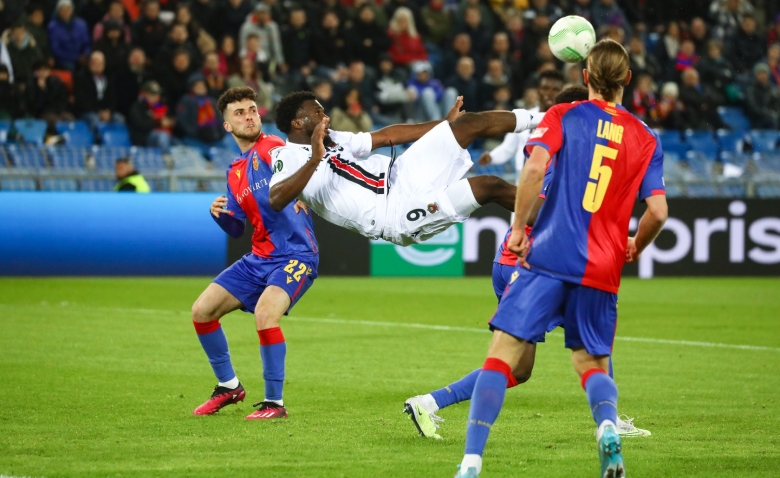 Illustration : "OGC Nice - FC Bâle-Vidéo : Une ouverture du score précoce pour le Gym !"