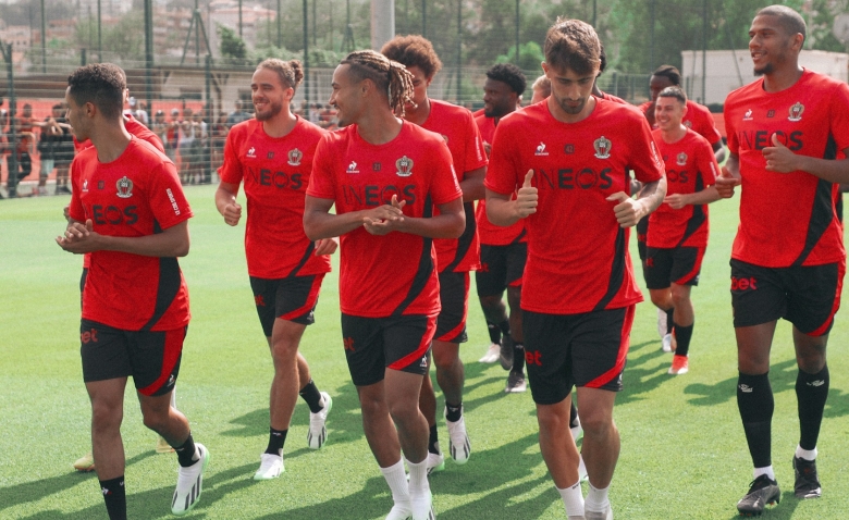 Illustration : "OGC Nice : Une image de bon augure observée à l'entraînement !"