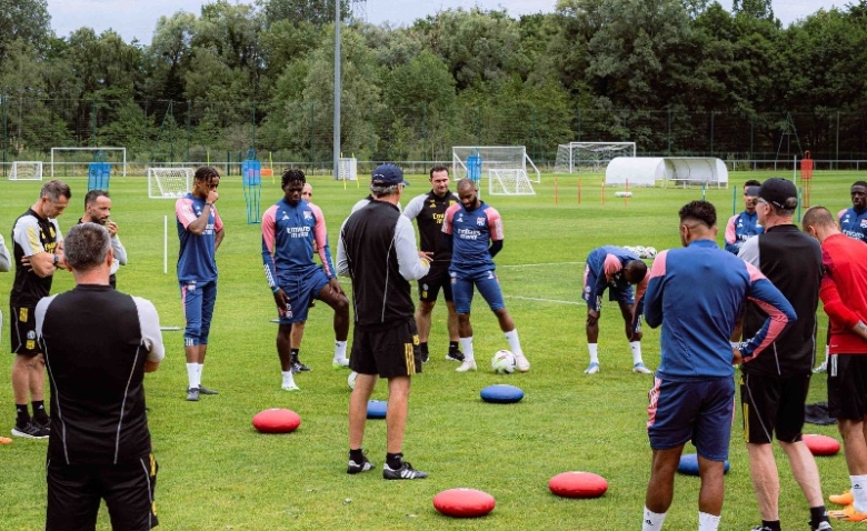 Illustration : "OL : Un grand motif de satisfaction pour Laurent Blanc "