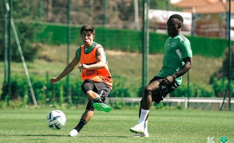 Illustration : "ASSE : Un défaut du premier match bien travaillé à l'entraînement "