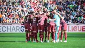 Illustration : FC Metz : Bölöni enrage contre un détail après le match contre Strasbourg 