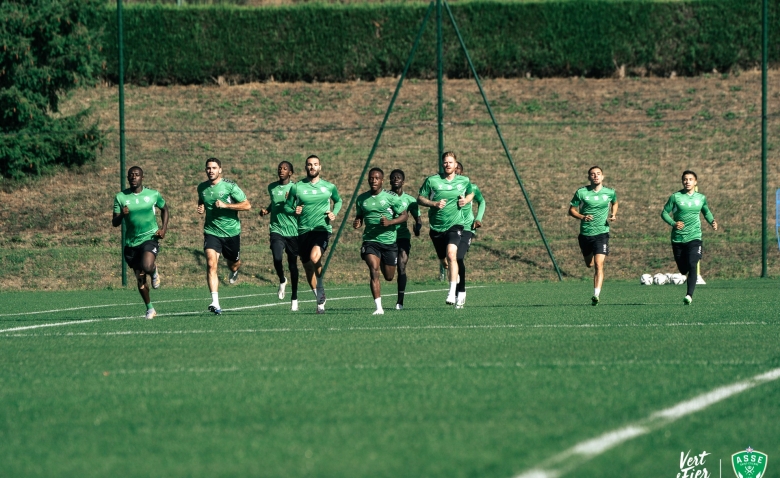 Illustration : "ASSE : Une mauvaise nouvelle observée à l'entraînement avant l'ESTAC !"