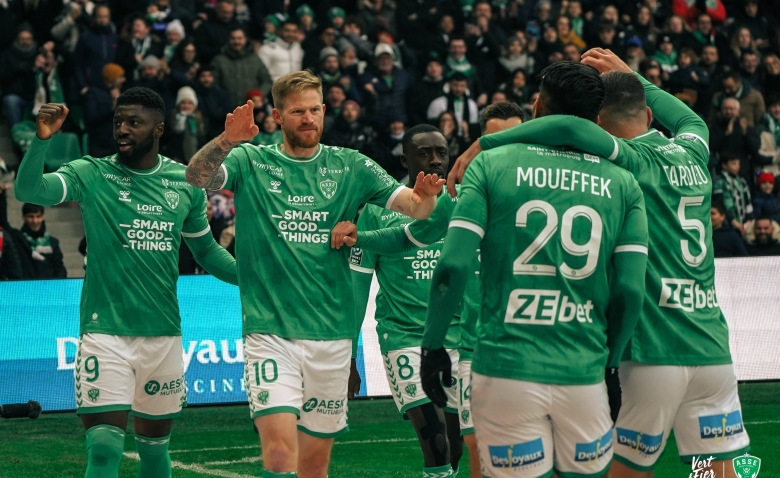 Illustration : "ASSE : Un détail favorable aux Verts contre Amiens "