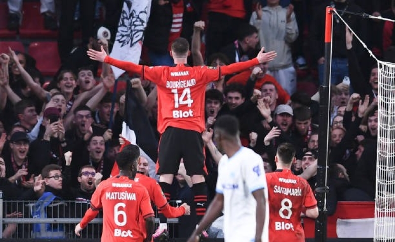 Illustration : "Stade Rennais - OM : Une magnifique image observée chez les Rouge et Noir "