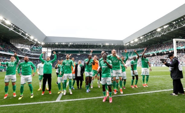 Illustration : "ASSE : Une performance historique après la victoire face à Caen "