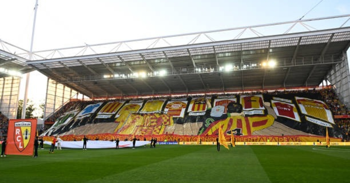 Fanion RC LENS coupe d'Europe - 40