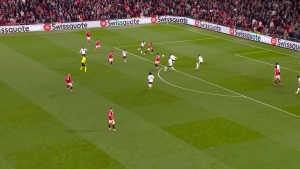 Illustration : MU - OL : le but de la qualification de Manchester United en vidéo