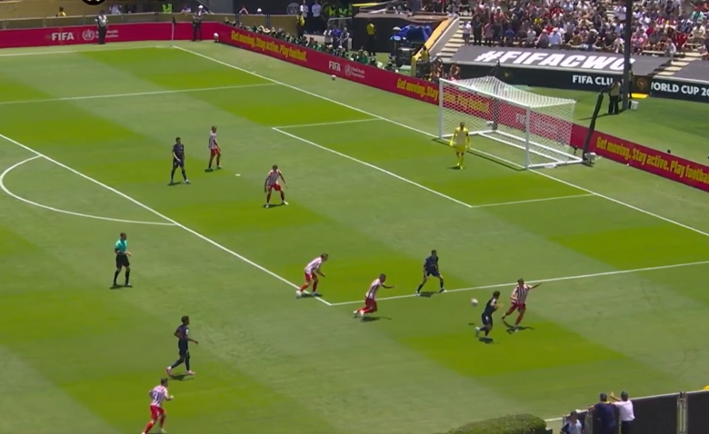 Illustration : "PSG - Atlético Madrid : le résumé et les buts en vidéo - CMC 2025 (J1)"