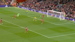 Illustration : [video] le but d'Isak pour Liverpool contre Southampton !