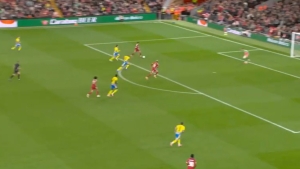 Illustration : [video] le but et carton rouge d'Ekitike pour Liverpool contre Southampton !