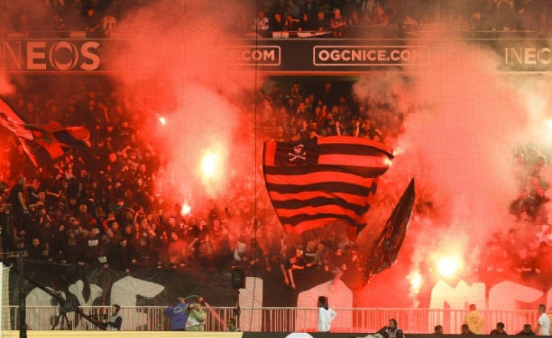 Illustration : "OGC Nice : Une vague d'arrestations inquiétantes à l'approche du choc face à l'AS Roma"