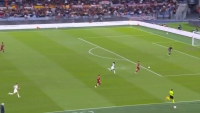 Illustration : "[video] le but d'Haraldsson avec le LOSC contre Rome (0-1)"