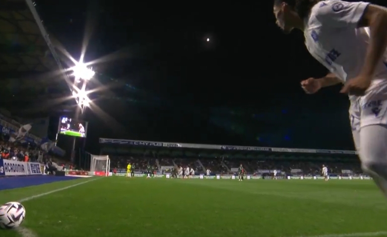 Illustration : "[video] le but de Sierralta pour Auxerre contre Lens (J7)"
