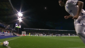 Illustration : [video] le but de Sierralta pour Auxerre contre Lens (J7)