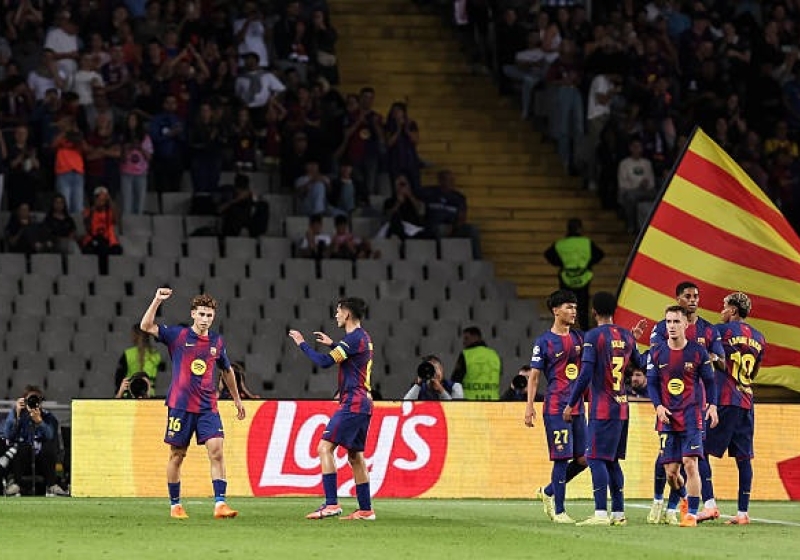 Illustration : FC Barcelone - Olympiakos (6-1) : Le résumé et les buts en vidéo - 3ème journée de LDC