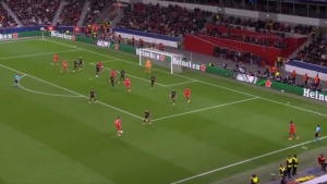 Illustration : [video] LDC : L'ouverture du score de Pacho pour le PSG