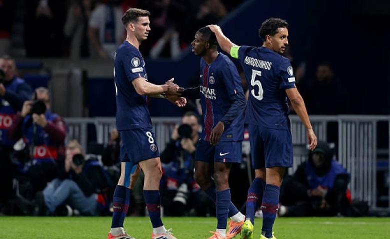 Illustration : "PSG - Bayern Munich : La boulette de Marquinhos pour offrir le doublé à Luis Diaz ! (Vidéo)"