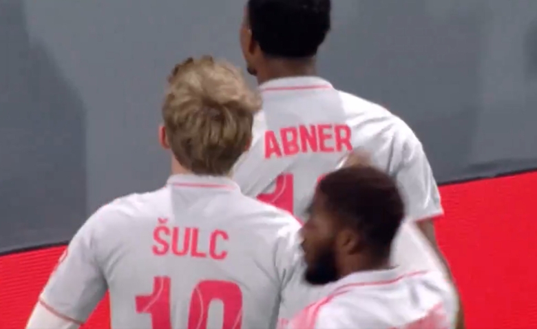 Illustration : "(video) Le but d'Abner Vinicius pour Lyon contre Tel Aviv 0-1"