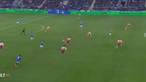 Illustration : Ligue 1 : le but exceptionnel de Magnetti  en vidéo pour Brest (1-2)