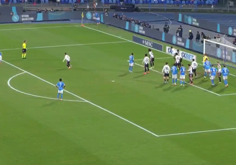 Illustration : Naples - Juventus : le r&eacute;sum&eacute; et les buts en vid&eacute;o (2-1)