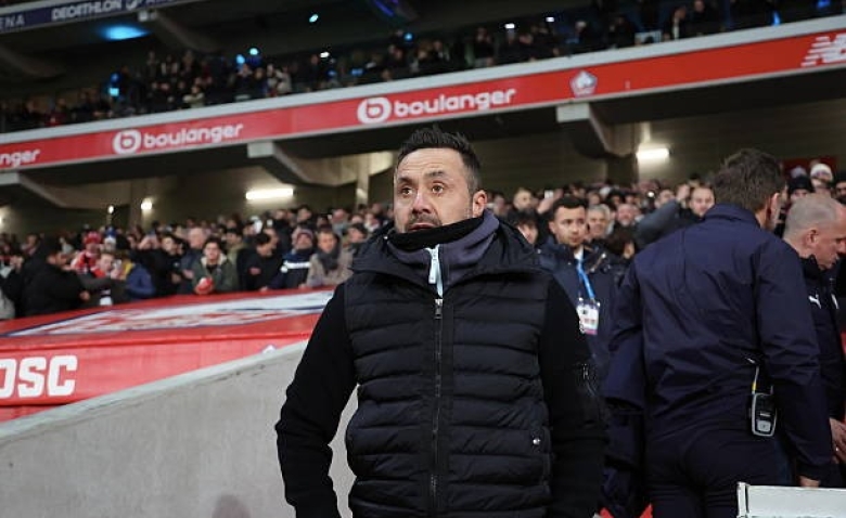 Illustration : "OM : De Zerbi cash avec ses joueurs avant d'affronter l'Union Saint-Gilloise"