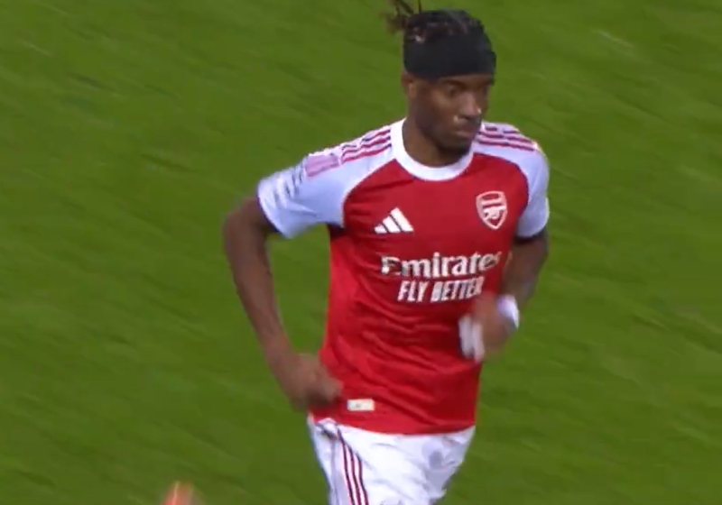 Illustration : Bruges - Arsenal : le but stratosph&eacute;rique de Madueke en vid&eacute;o (0-1)