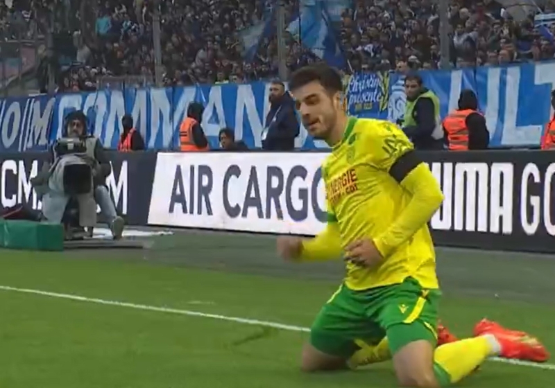 Illustration : Marseille - Nantes : le r&eacute;sum&eacute; et les buts en vid&eacute;o (0-2) - Ligue 1 J17