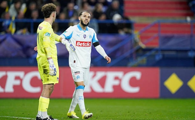 Illustration : "Bayeux FC - OM : Gouiri signe le 4-0 ! (Vidéo) - 16e de finale de Coupe de France"