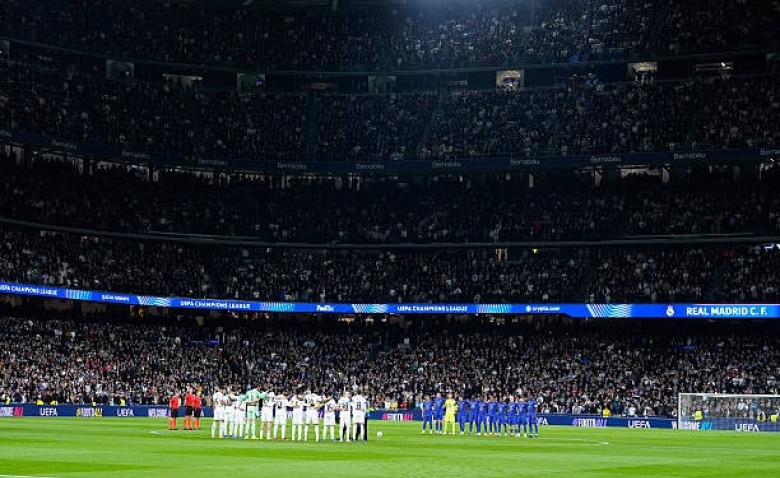 Illustration : "[Vidéo] Real Madrid - Monaco : Le joli but de Mastantuono pour enterrer l'ASM (3-0) - LDC"