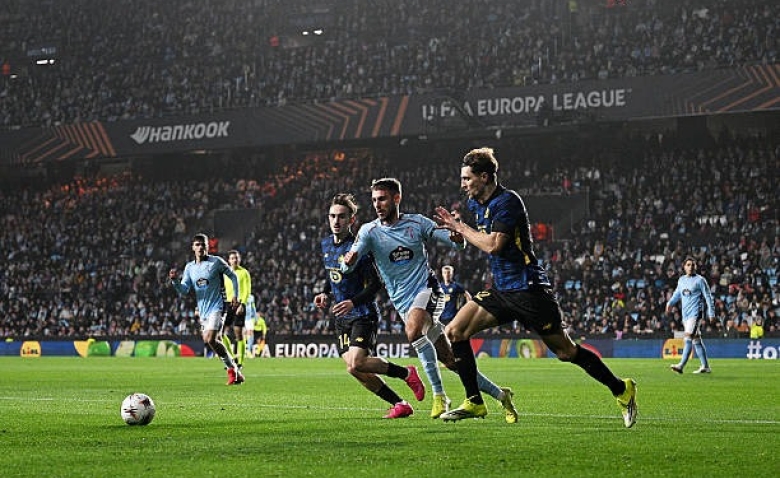 Illustration : "Celta Vigo - Lille : Le but en 35 secondes du Celta en vidéo ! (1-0) - Ligue Europa"