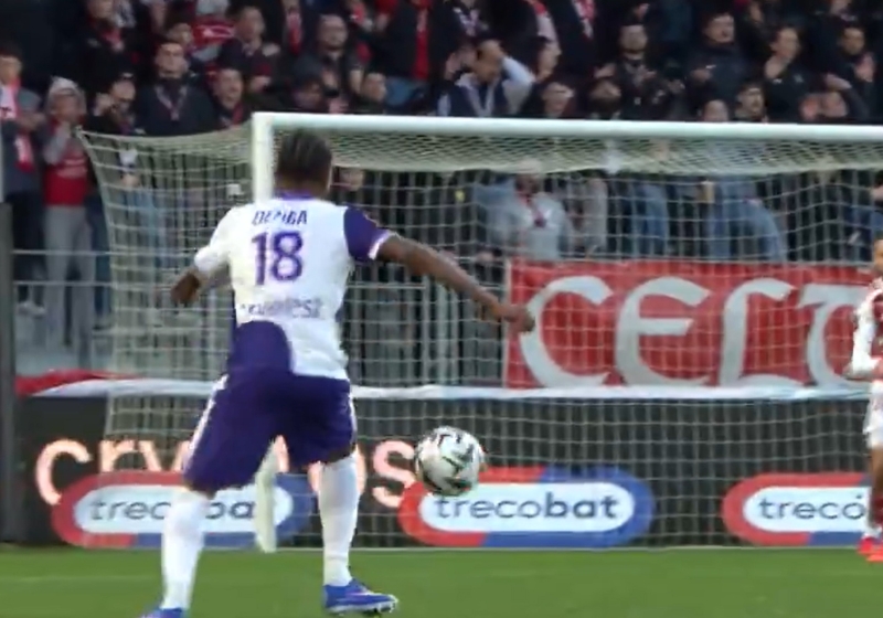 Illustration : Brest - Toulouse : le r&eacute;sum&eacute; et les buts en vid&eacute;o (0-2) - Ligue 1 J19