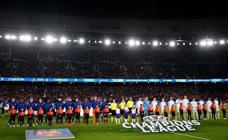 Illustration : "[Multiplex LDC] FC Barcelone - Copenhague : L'offrande de Yamal pour Lewandowski en vidéo (1-1)"