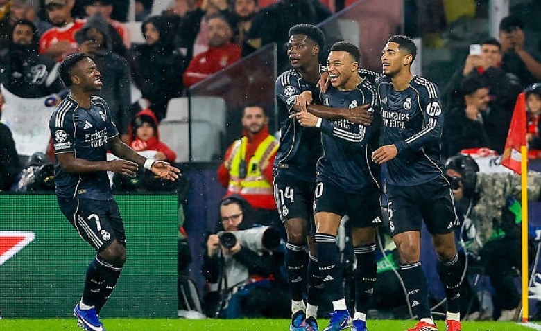 Illustration : "[LDC] Benfica - Real Madrid : Le résumé et les buts en vidéo (4-2)"