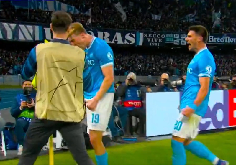 Illustration : [LDC] Naples - Chelsea : le r&eacute;sum&eacute; et les buts en vid&eacute;o (2-3)