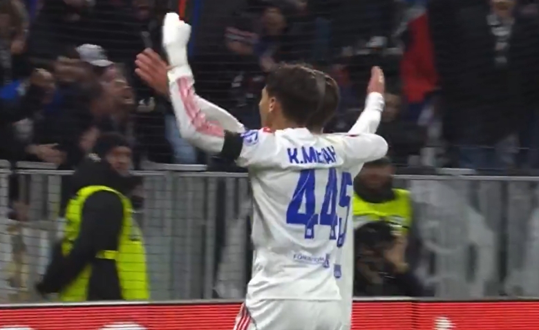 Illustration : "Lyon - PAOK : le but de Himbert en vidéo (1-1) - Ligue Europa"