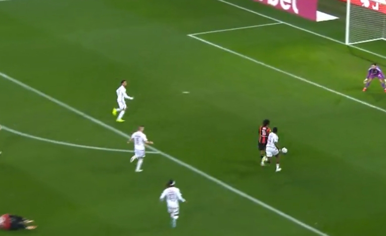 Illustration : "Nice - Brest : le résumé et le but en vidéo (2-2) - L1 J20"