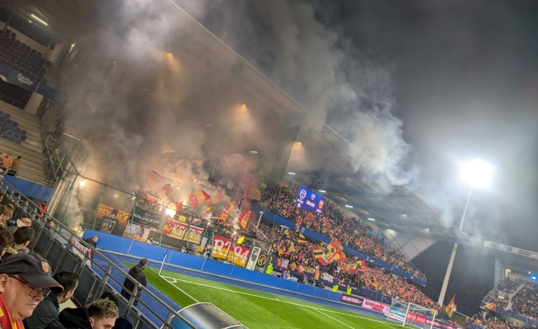 Illustration : "Troyes - RC Lens : La vidéo du but de Sotoca (0-1) - Coupe de France"