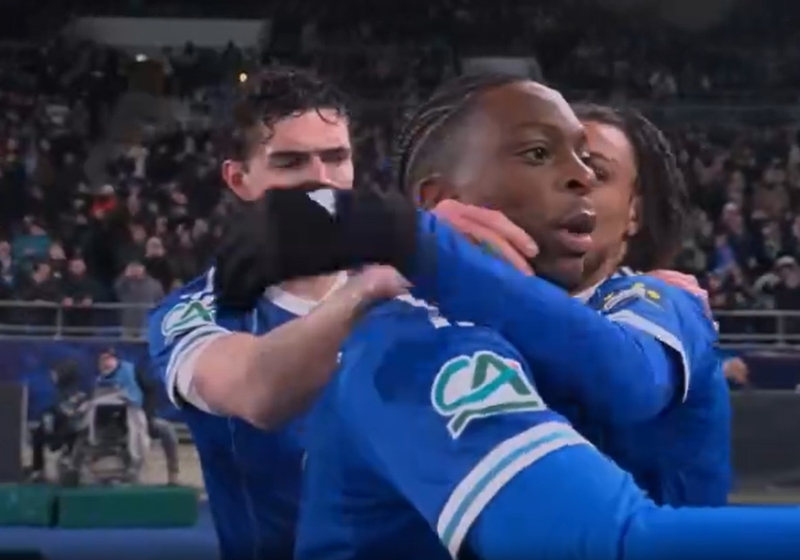 Illustration : [video] Strasbourg - Monaco : Godo ouvre le score (1-0) - cdf