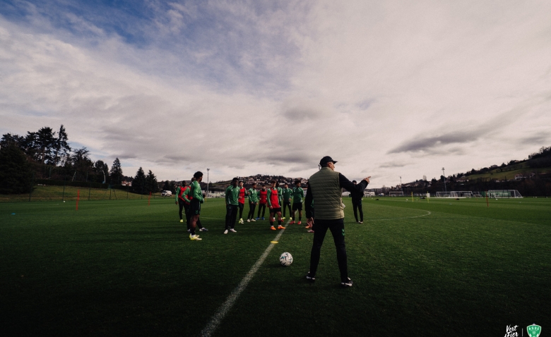 Illustration : "ASSE : Deux images réjouissantes à l'Etrat avant Guingamp !"