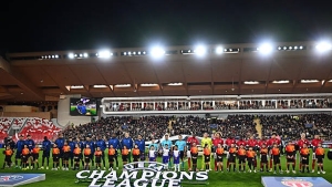 Illustration : AS Monaco - PSG : La vid&eacute;o du but de Balogun apr&egrave;s 1 minute ! (1-0) - LDC 